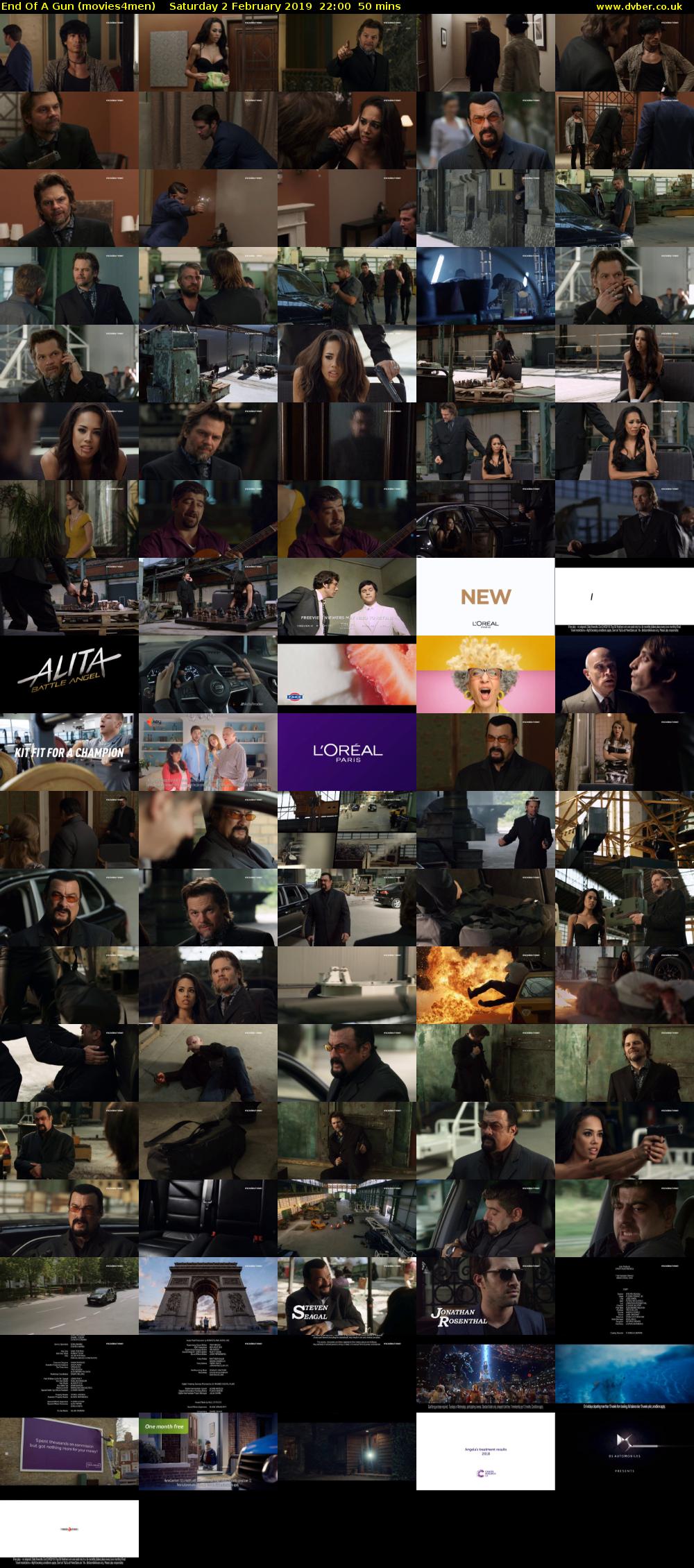 End Of A Gun (movies4men) Saturday 2 February 2019 22:00 - 22:50