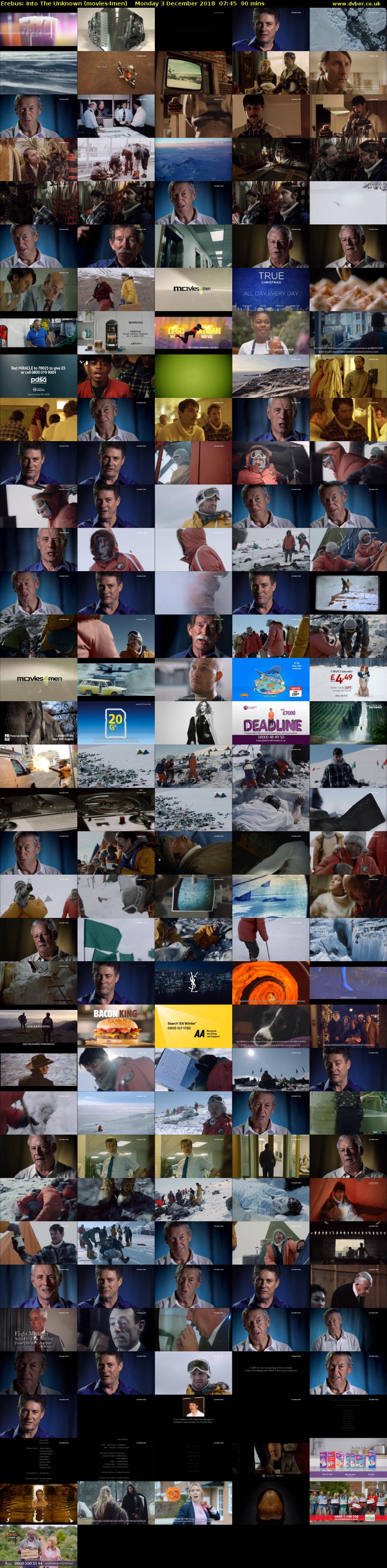 Erebus: Into The Unknown (movies4men) Monday 3 December 2018 07:45 - 09:15