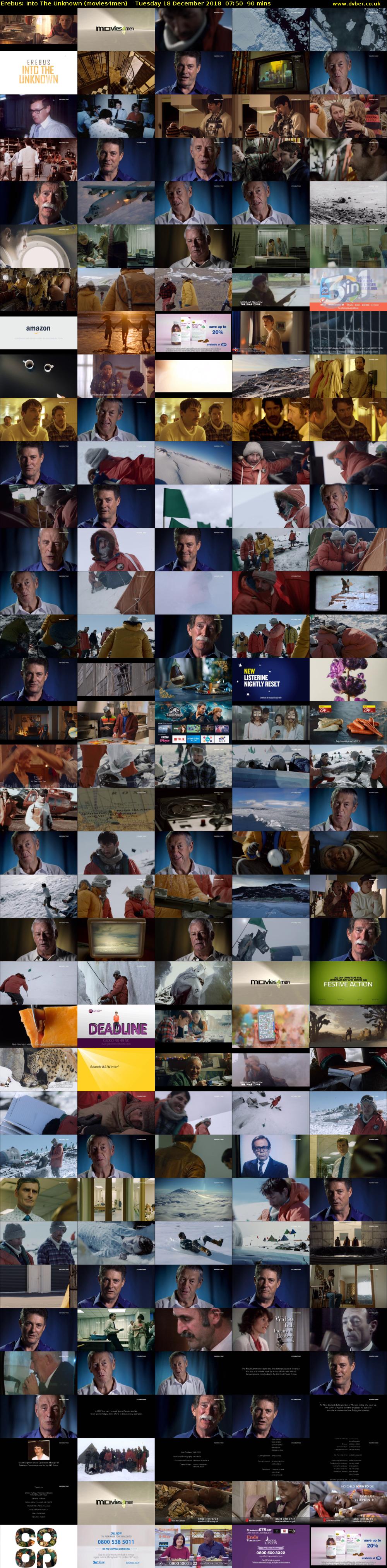 Erebus: Into The Unknown (movies4men) Tuesday 18 December 2018 07:50 - 09:20