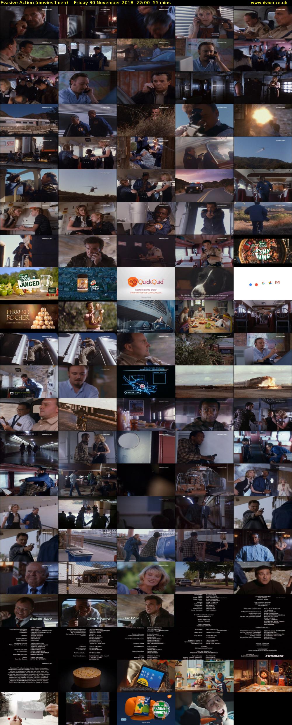 Evasive Action (movies4men) Friday 30 November 2018 22:00 - 22:55