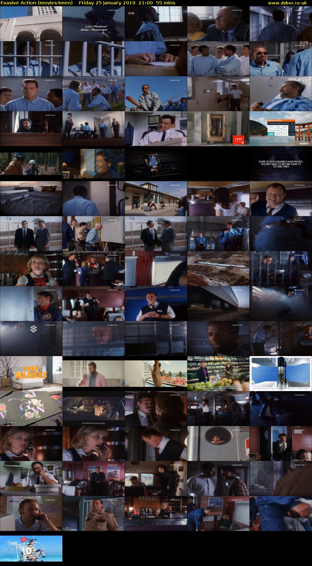 Evasive Action (movies4men) Friday 25 January 2019 21:00 - 21:55