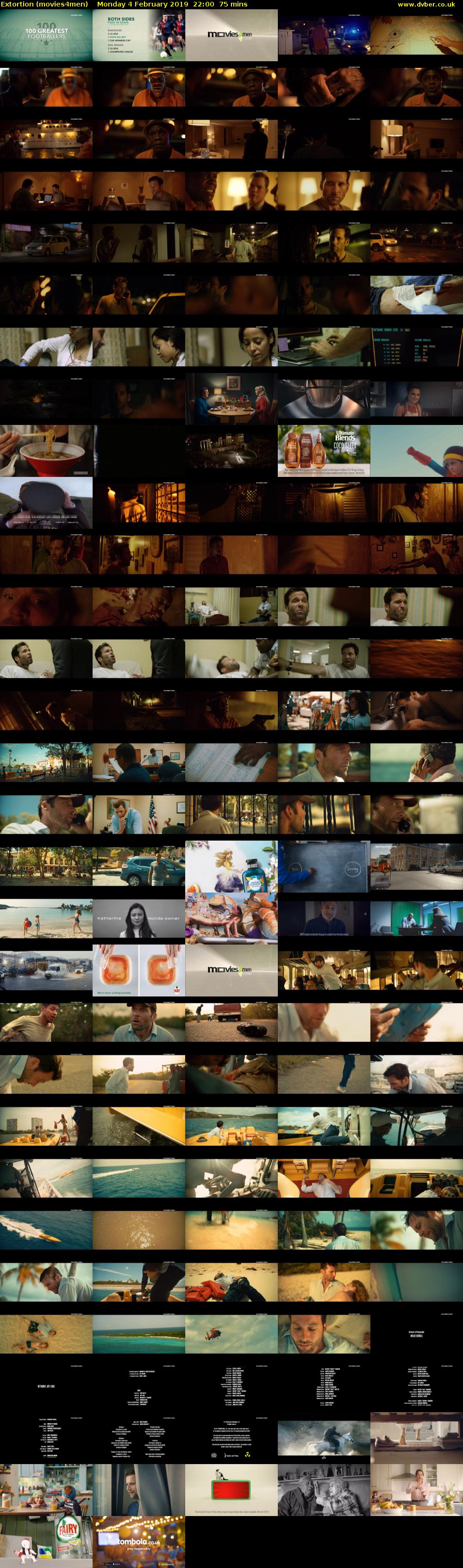 Extortion (movies4men) Monday 4 February 2019 22:00 - 23:15