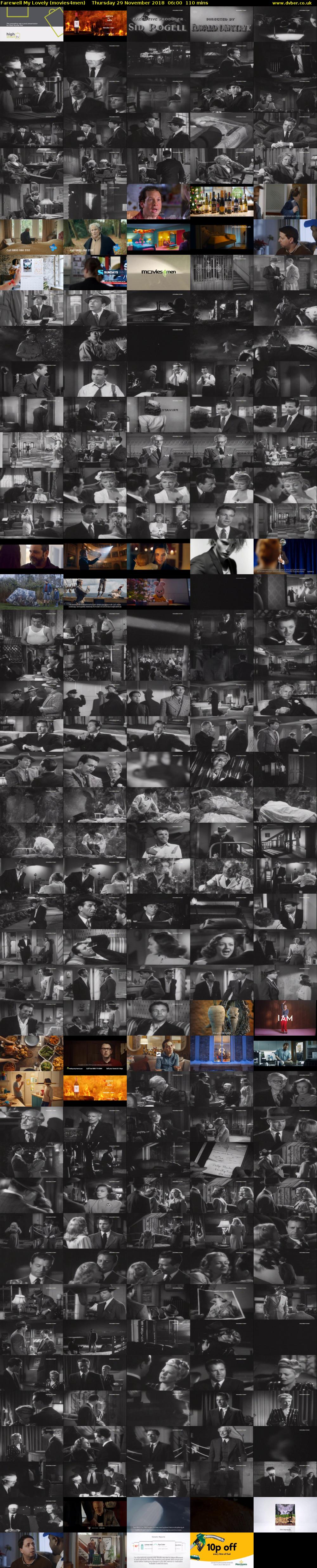 Farewell My Lovely (movies4men) Thursday 29 November 2018 06:00 - 07:50