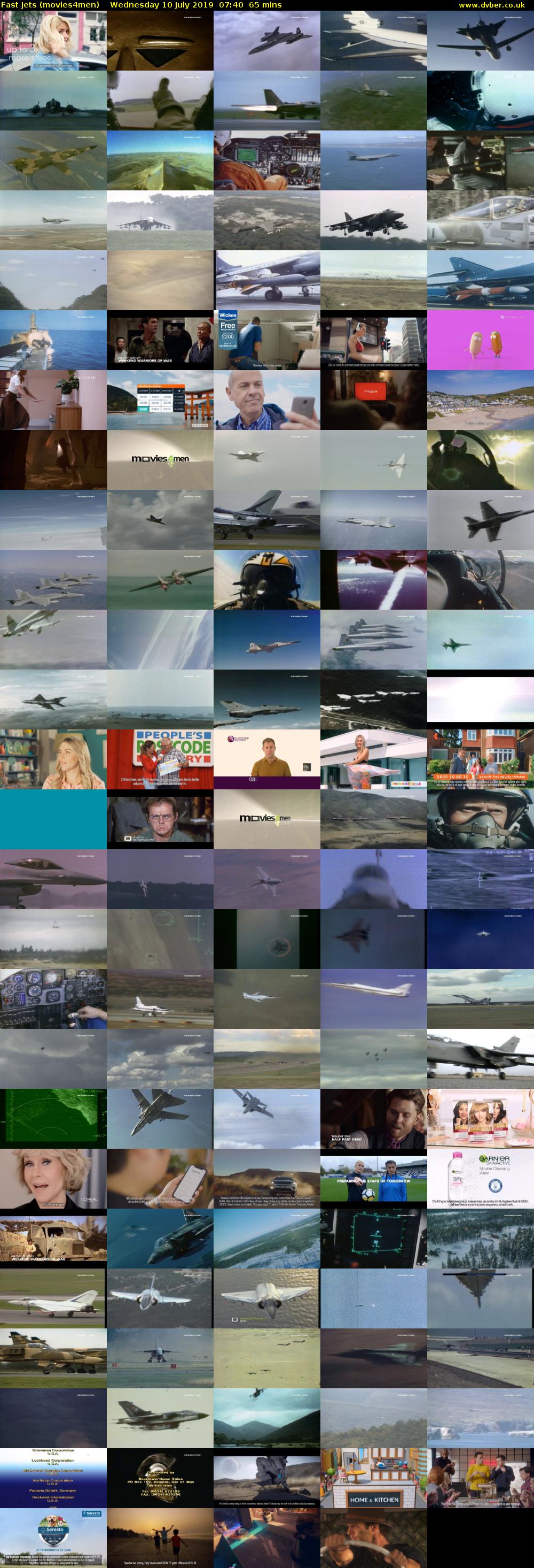 Fast Jets (movies4men) Wednesday 10 July 2019 07:40 - 08:45