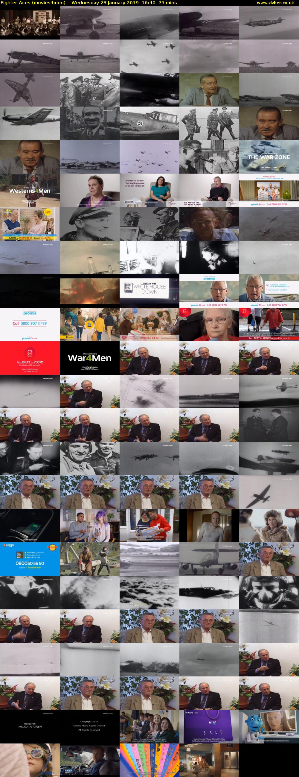 Fighter Aces (movies4men) Wednesday 23 January 2019 16:40 - 17:55