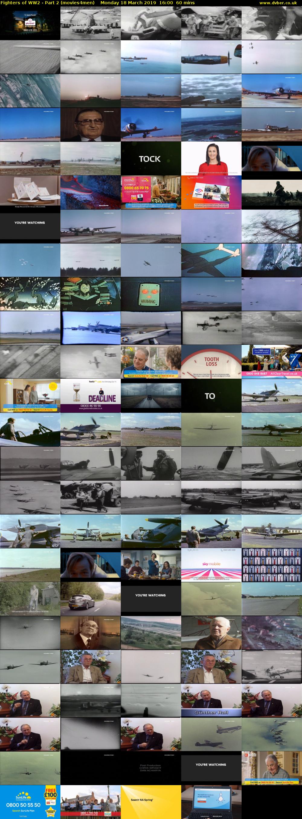 Fighters of WW2 - Part 2 (movies4men) Monday 18 March 2019 16:00 - 17:00