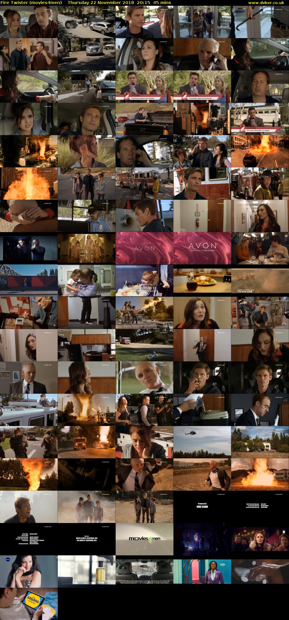 Fire Twister (movies4men) Thursday 22 November 2018 20:15 - 21:00