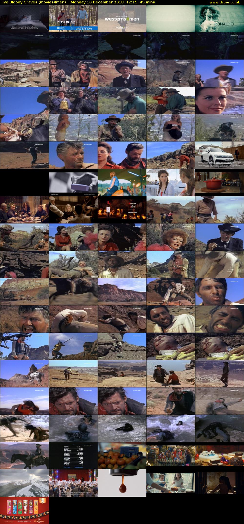 Five Bloody Graves (movies4men) Monday 10 December 2018 12:15 - 13:00