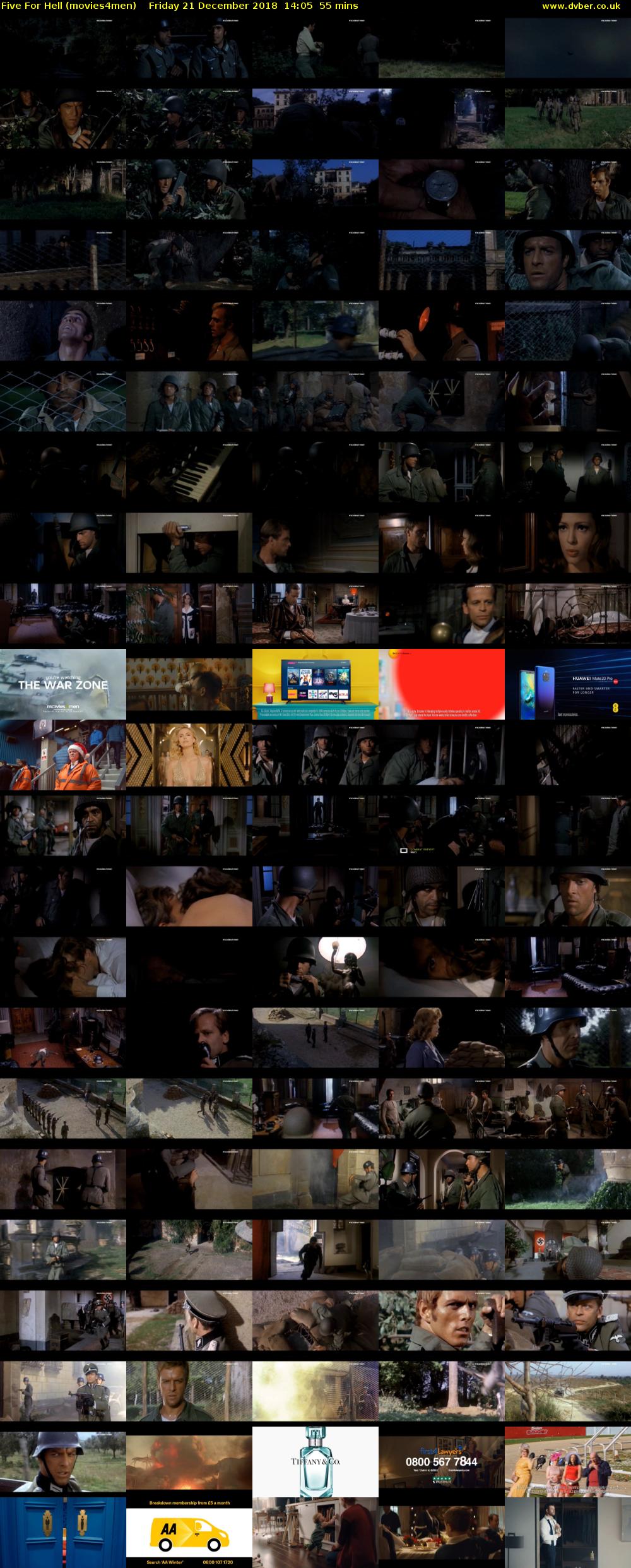 Five For Hell (movies4men) Friday 21 December 2018 14:05 - 15:00