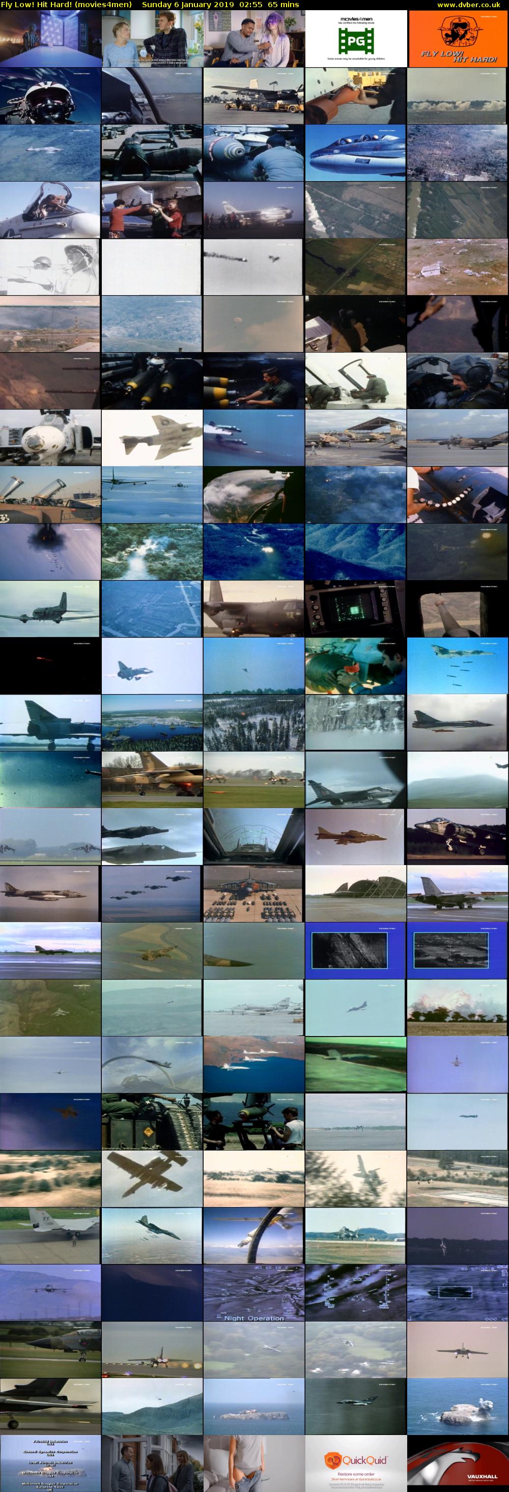 Fly Low! Hit Hard! (movies4men) Sunday 6 January 2019 02:55 - 04:00