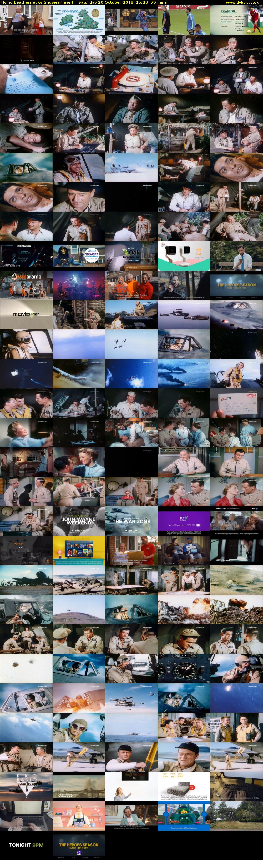 Flying Leathernecks (movies4men) Saturday 20 October 2018 15:20 - 16:30