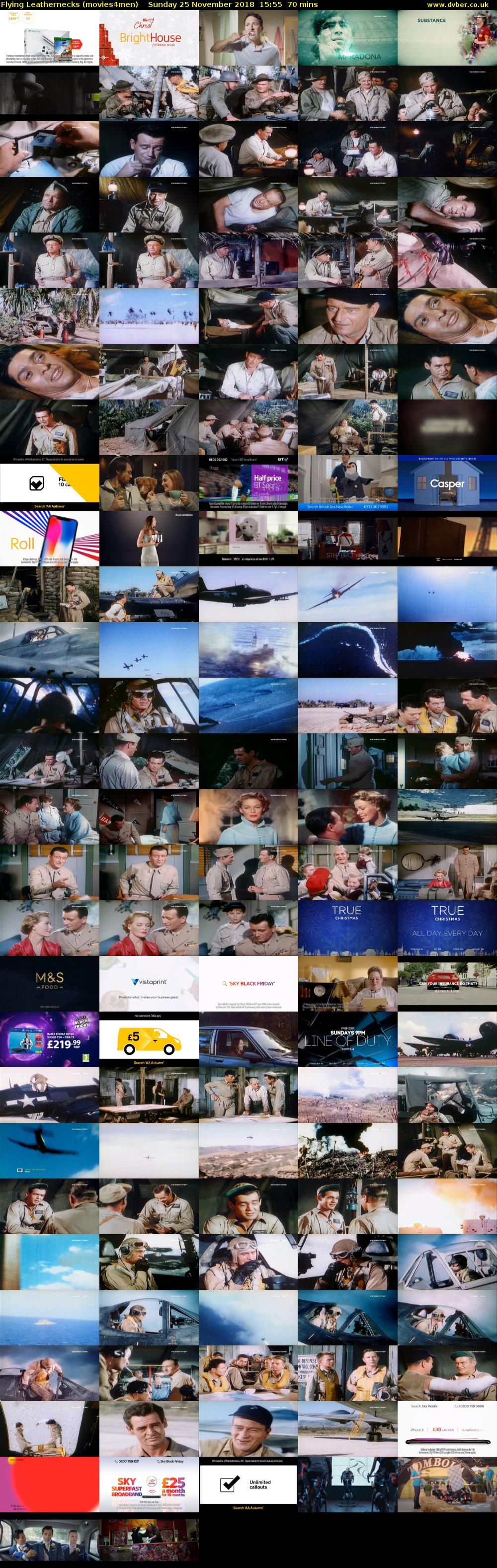 Flying Leathernecks (movies4men) Sunday 25 November 2018 15:55 - 17:05