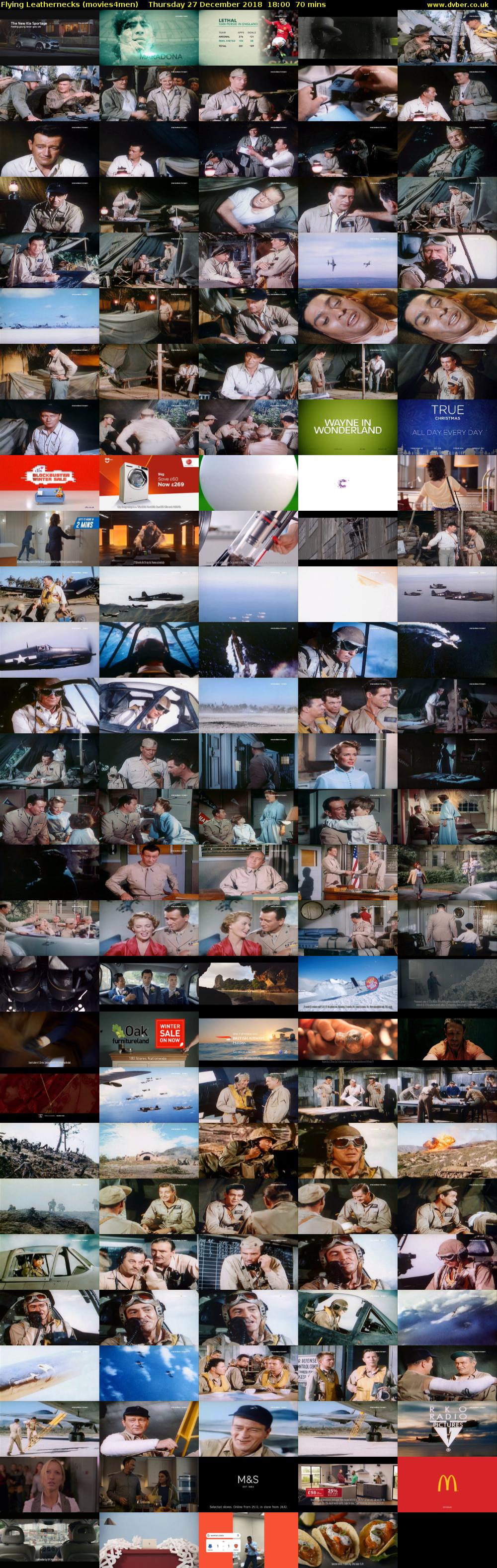 Flying Leathernecks (movies4men) Thursday 27 December 2018 18:00 - 19:10