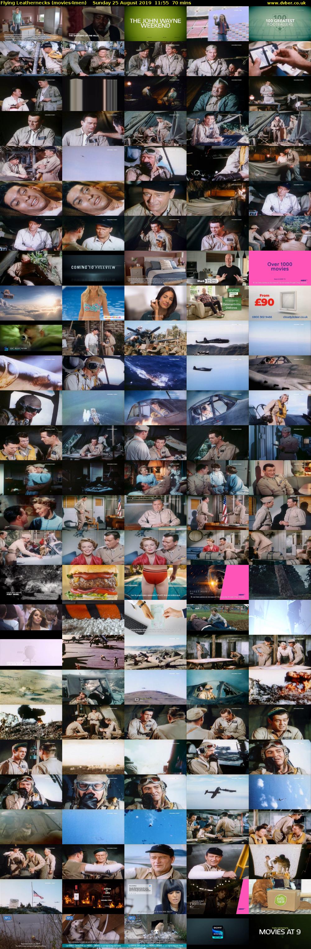 Flying Leathernecks (movies4men) Sunday 25 August 2019 11:55 - 13:05