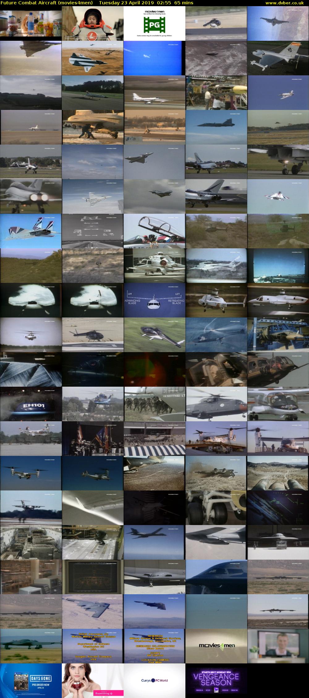 Future Combat Aircraft (movies4men) Tuesday 23 April 2019 02:55 - 04:00