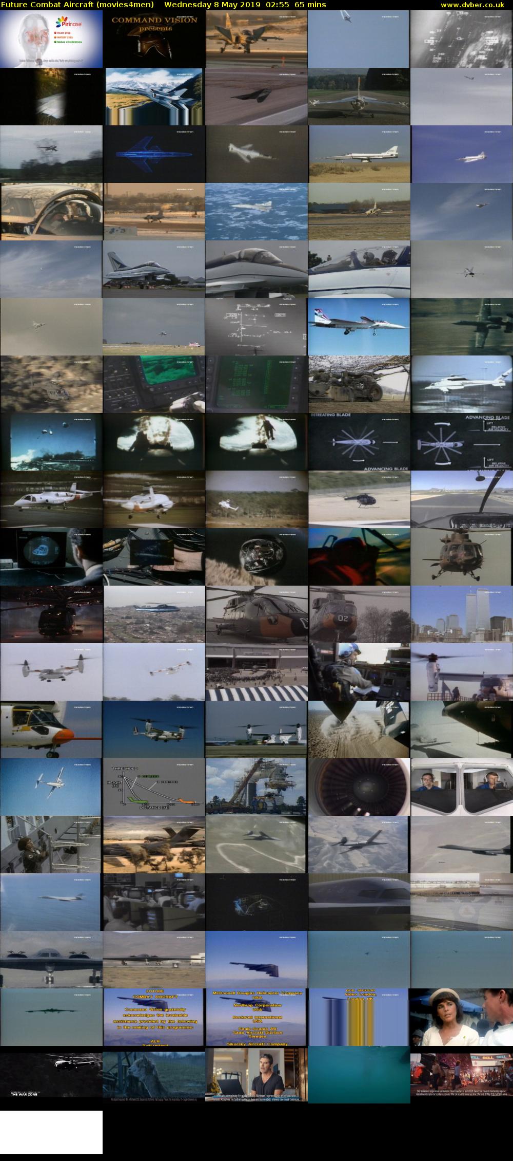 Future Combat Aircraft (movies4men) Wednesday 8 May 2019 02:55 - 04:00
