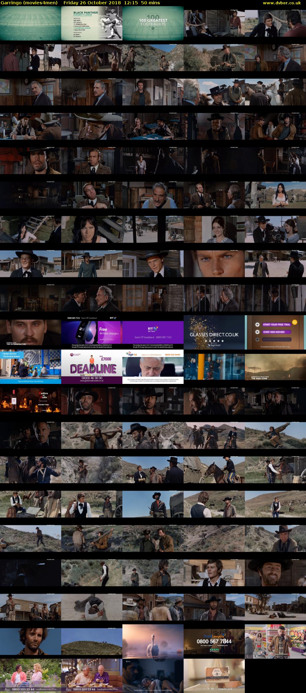 Garringo (movies4men) Friday 26 October 2018 12:15 - 13:05