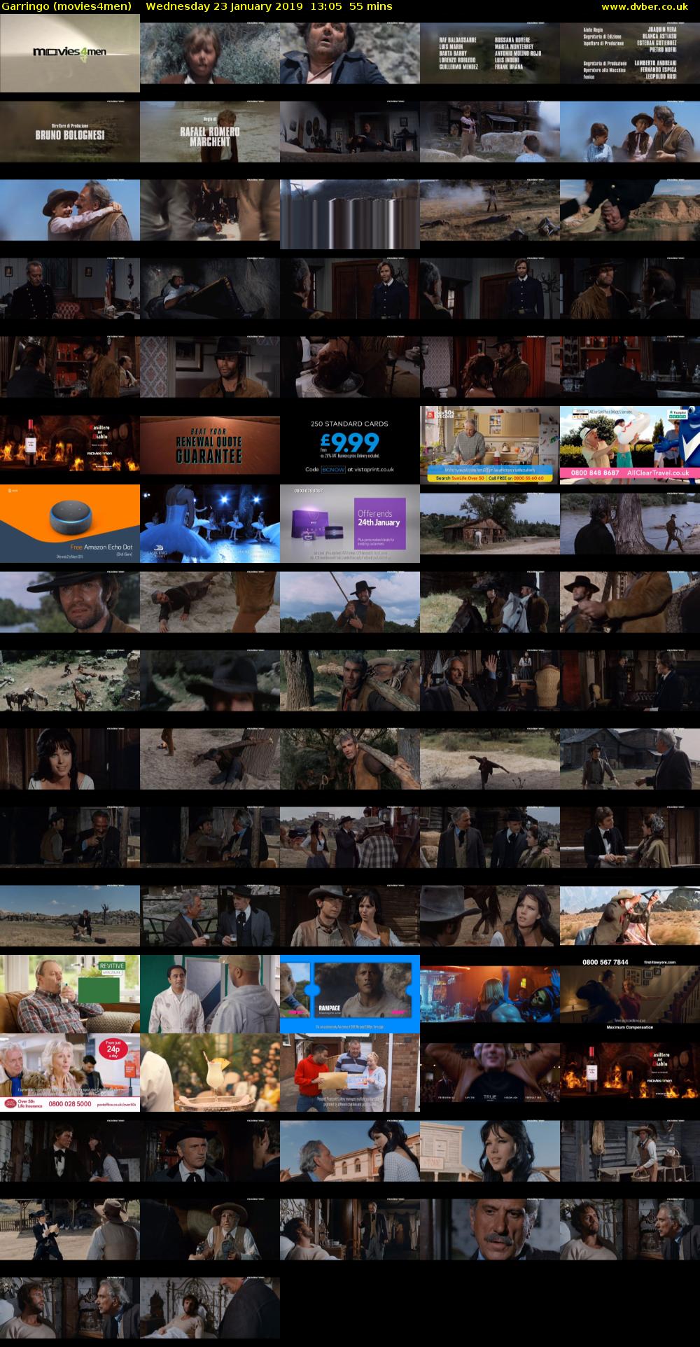 Garringo (movies4men) Wednesday 23 January 2019 13:05 - 14:00