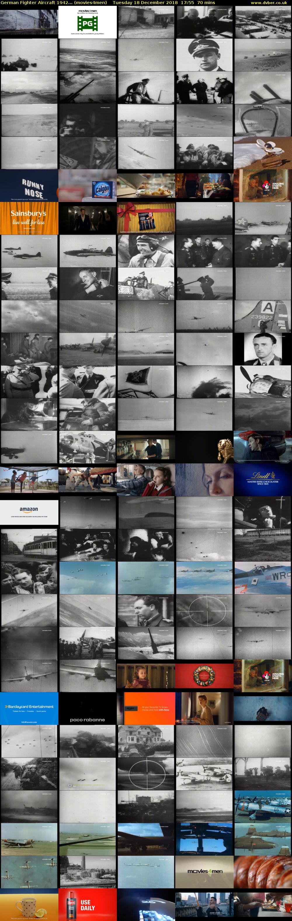 German Fighter Aircraft 1942... (movies4men) Tuesday 18 December 2018 17:55 - 19:05