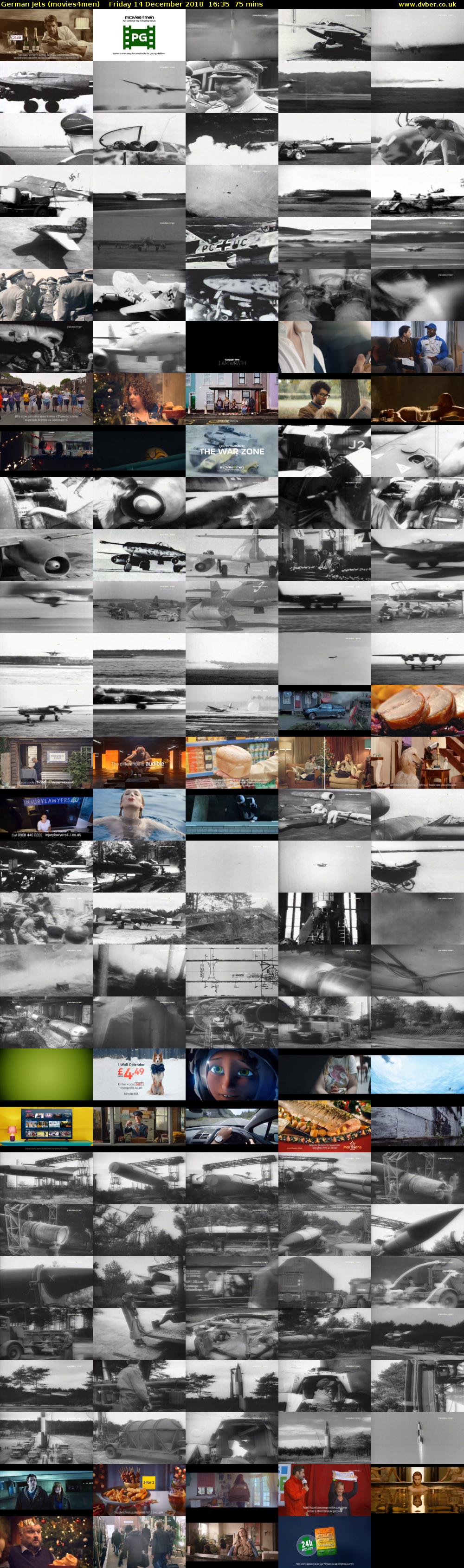 German Jets (movies4men) Friday 14 December 2018 16:35 - 17:50