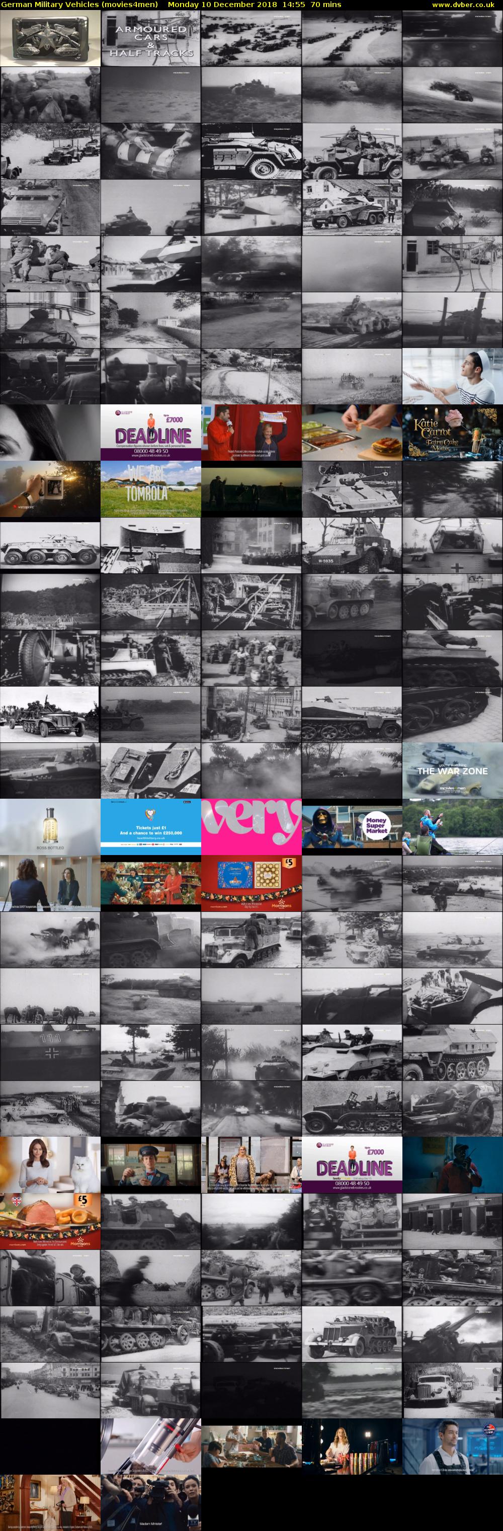 German Military Vehicles (movies4men) Monday 10 December 2018 14:55 - 16:05