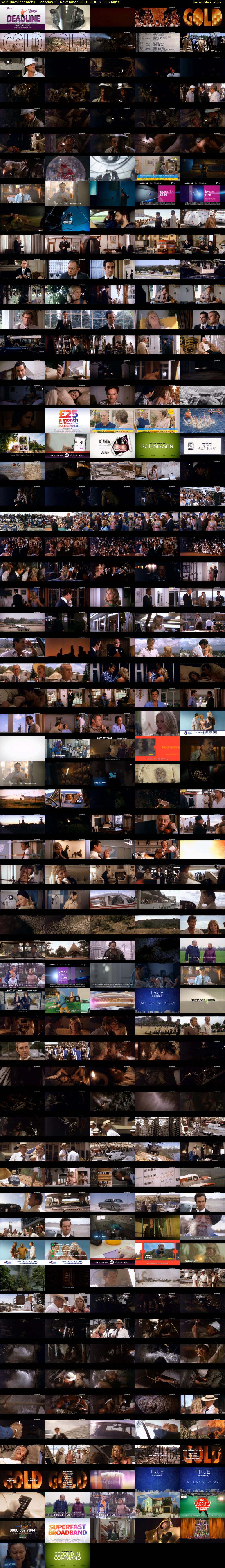 Gold (movies4men) Monday 26 November 2018 08:55 - 11:30