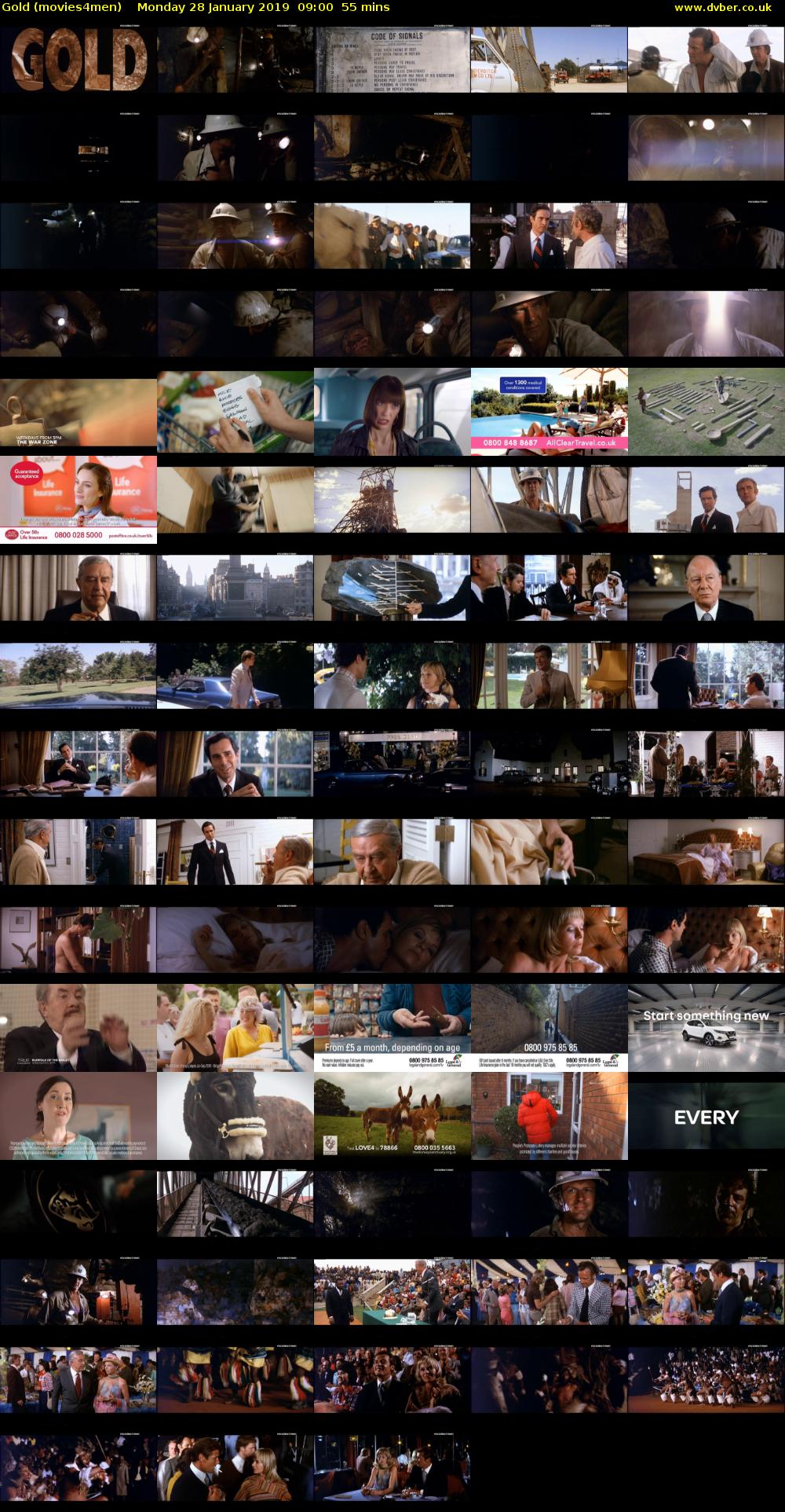 Gold (movies4men) Monday 28 January 2019 09:00 - 09:55