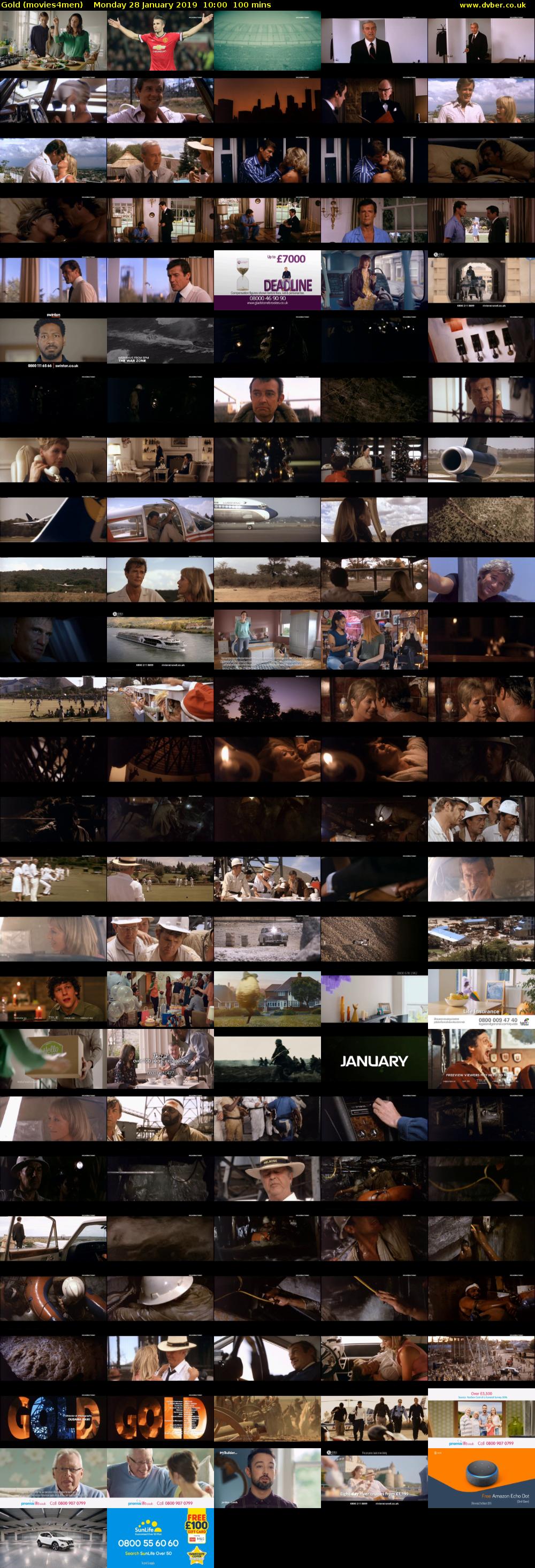 Gold (movies4men) Monday 28 January 2019 10:00 - 11:40