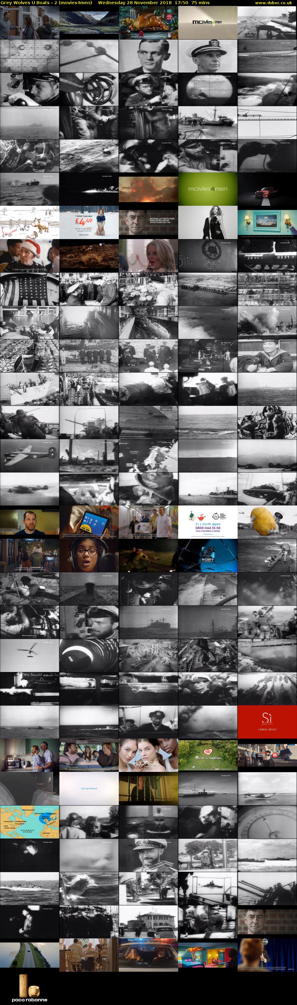 Grey Wolves U Boats - 2 (movies4men) Wednesday 28 November 2018 17:50 - 19:05