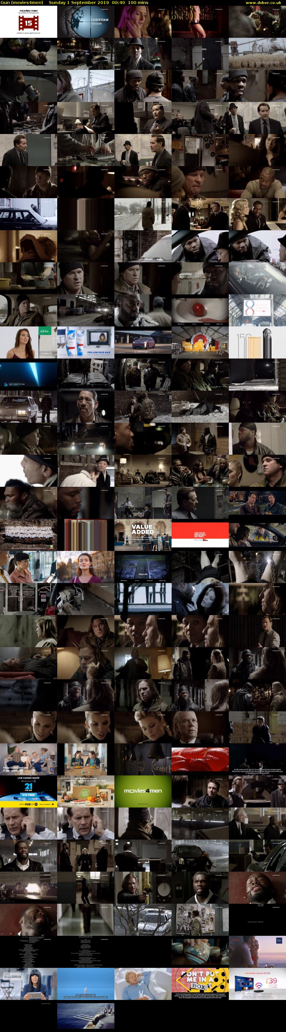 Gun (movies4men) Sunday 1 September 2019 00:40 - 02:20