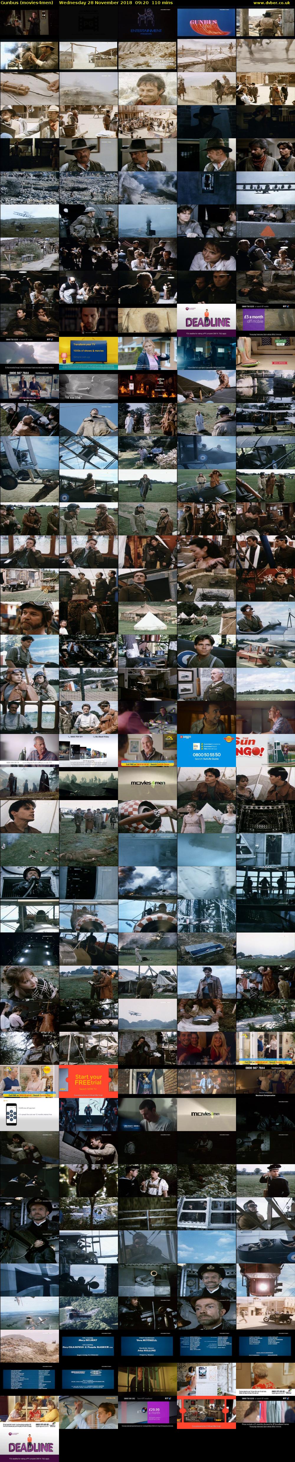 Gunbus (movies4men) Wednesday 28 November 2018 09:20 - 11:10