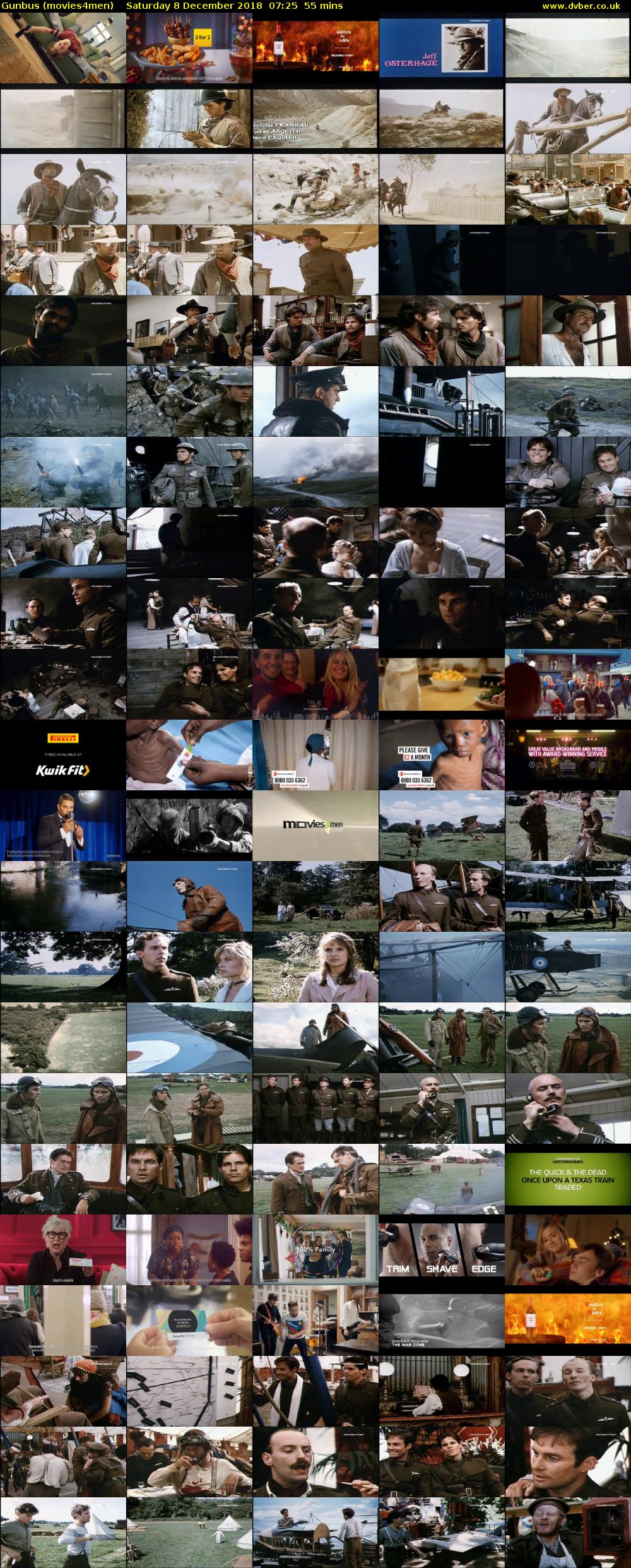 Gunbus (movies4men) Saturday 8 December 2018 07:25 - 08:20