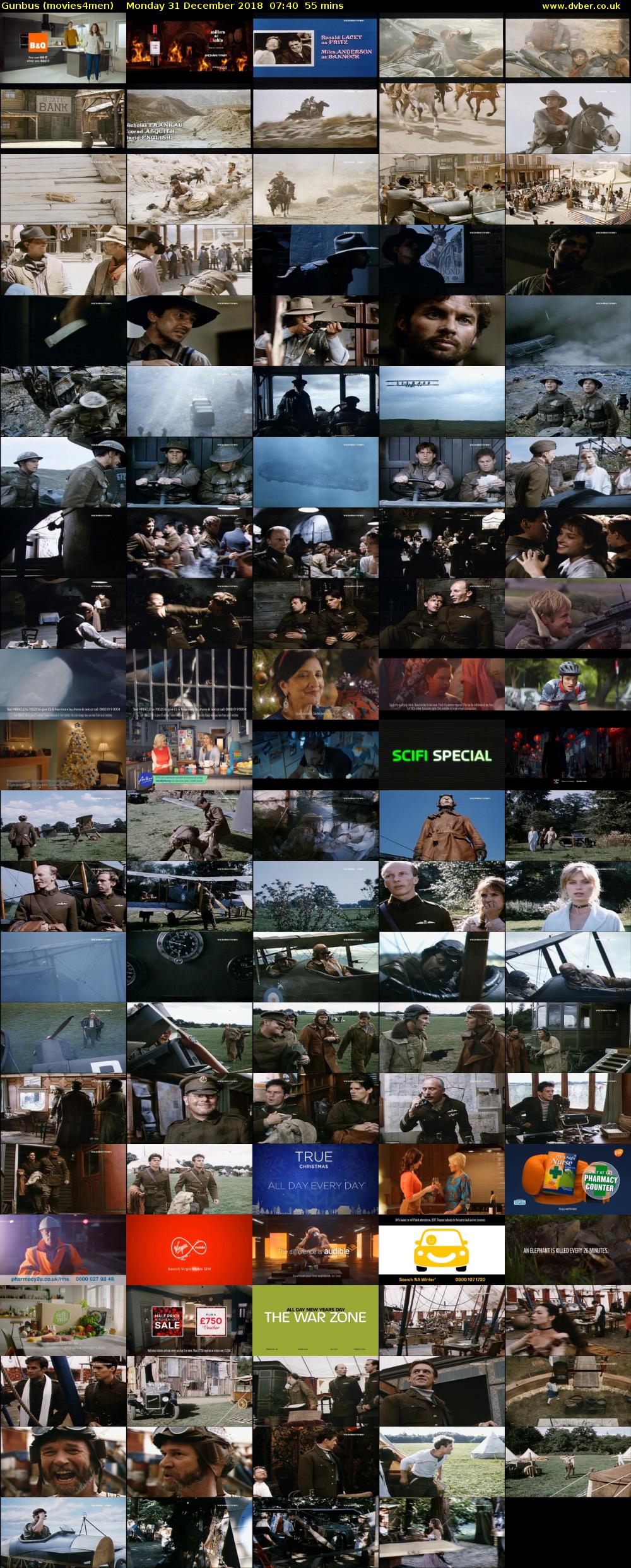 Gunbus (movies4men) Monday 31 December 2018 07:40 - 08:35