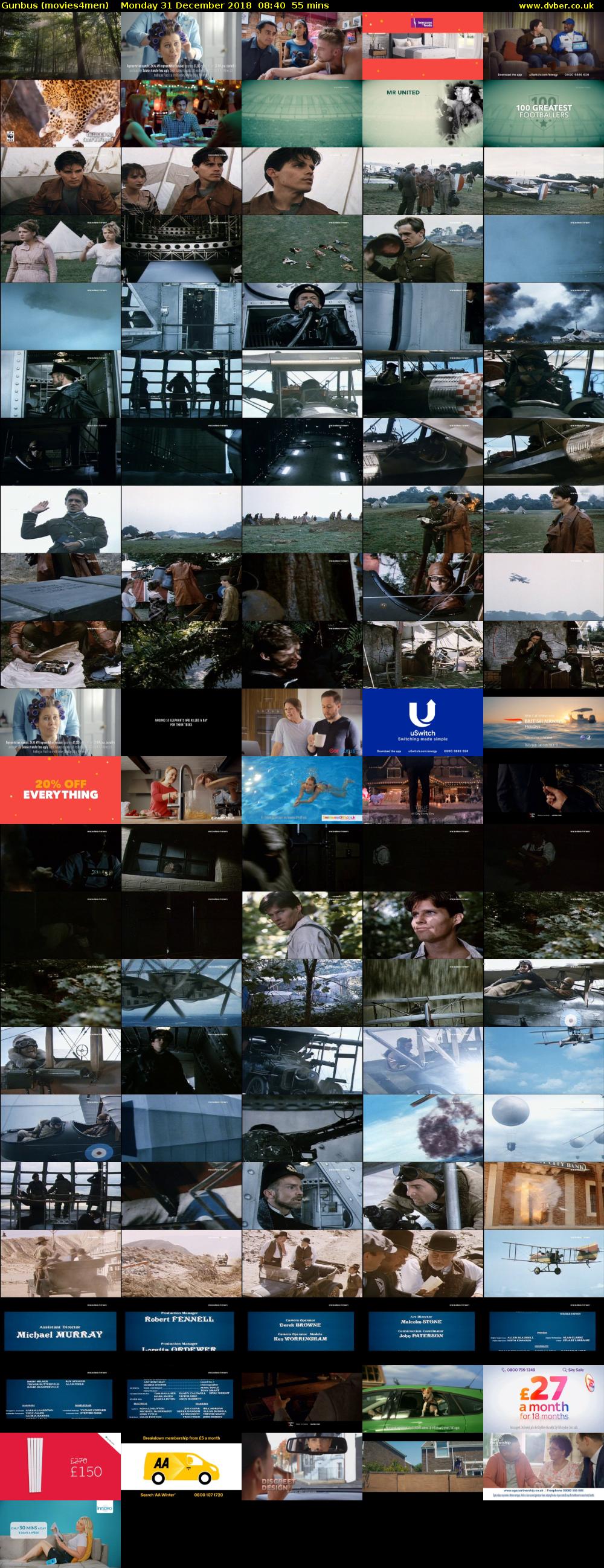 Gunbus (movies4men) Monday 31 December 2018 08:40 - 09:35