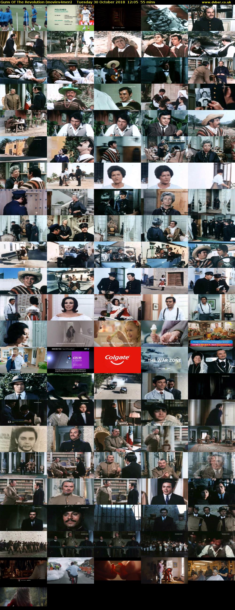 Guns Of The Revolution (movies4men) Tuesday 30 October 2018 12:05 - 13:00