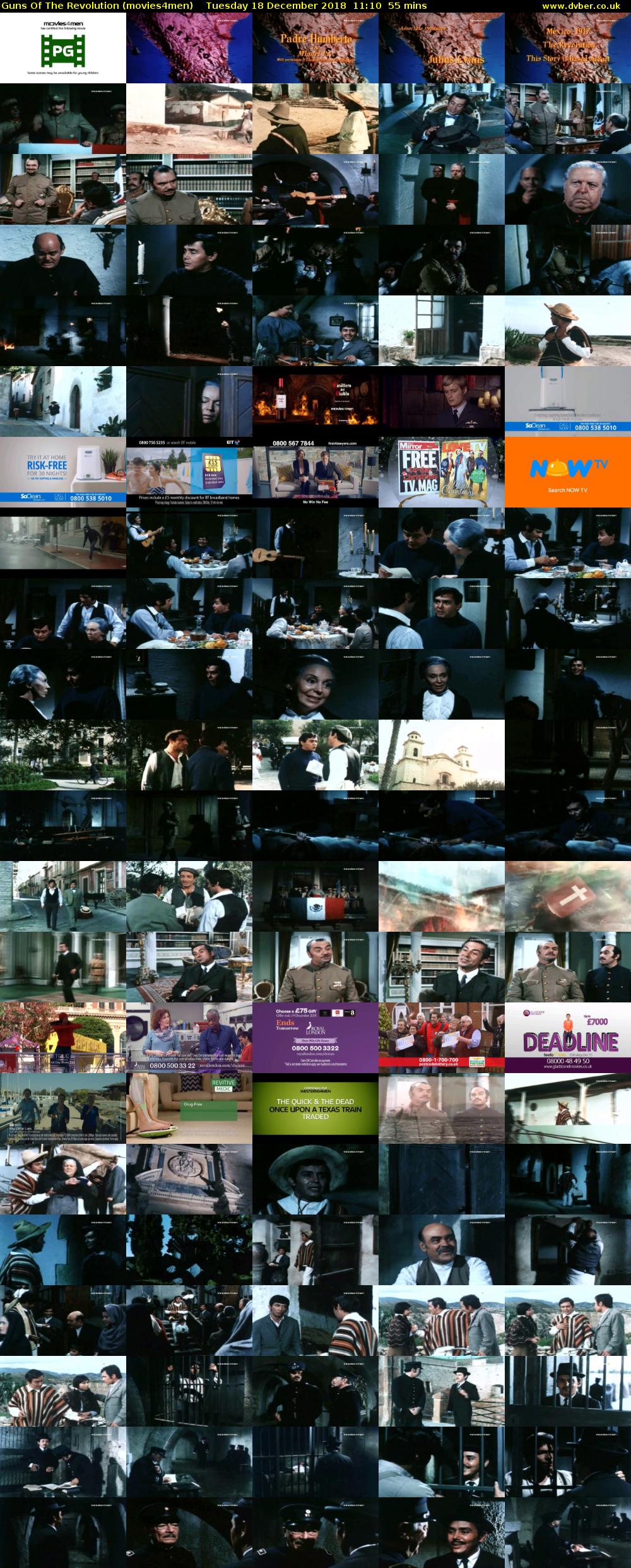 Guns Of The Revolution (movies4men) Tuesday 18 December 2018 11:10 - 12:05