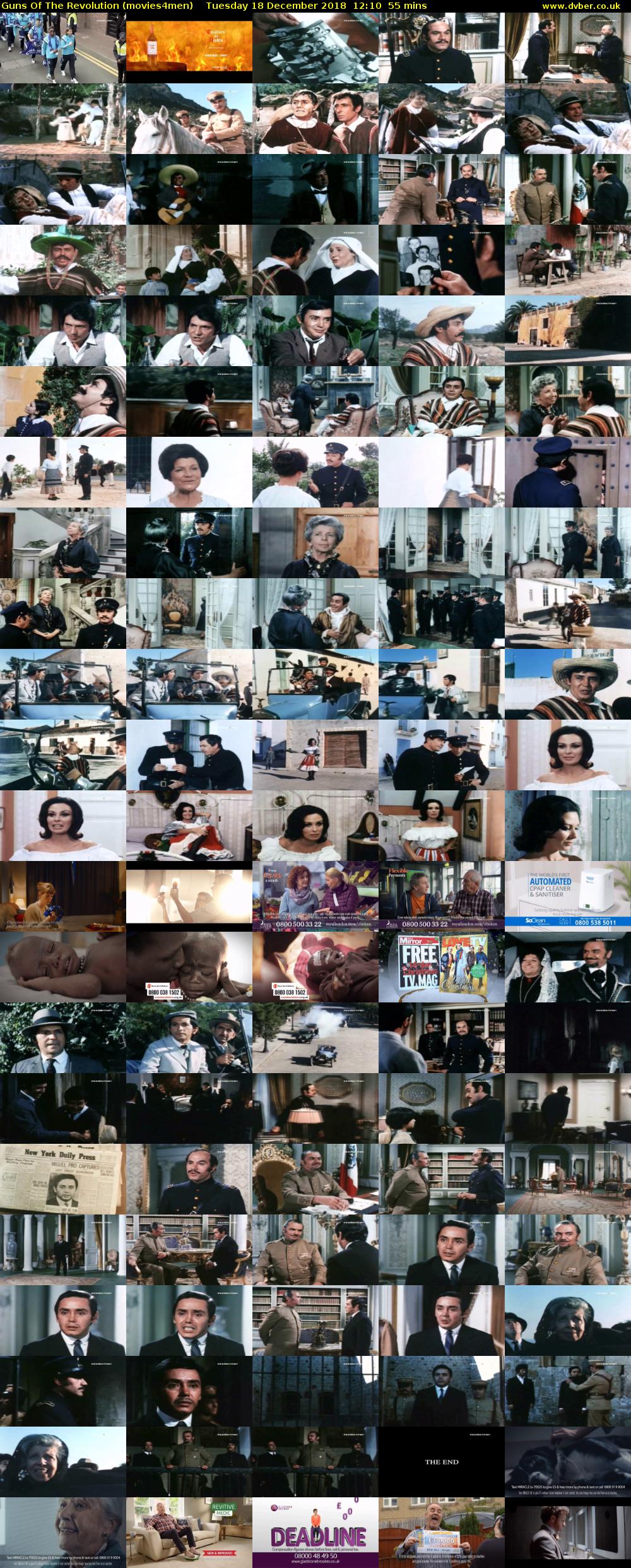 Guns Of The Revolution (movies4men) Tuesday 18 December 2018 12:10 - 13:05