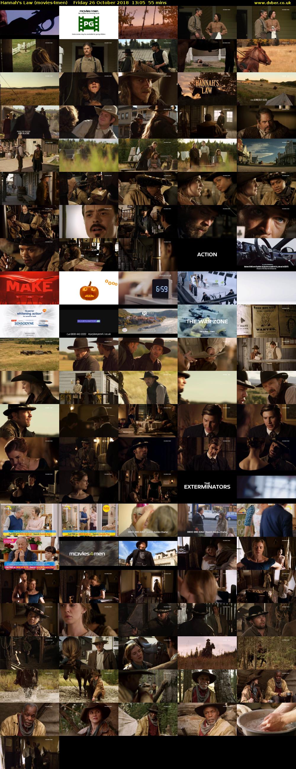 Hannah's Law (movies4men) Friday 26 October 2018 13:05 - 14:00