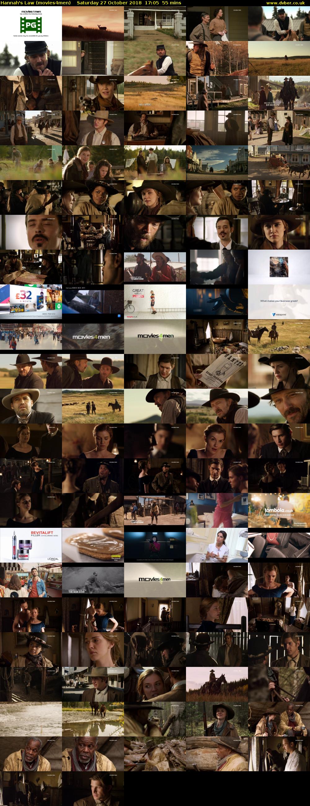 Hannah's Law (movies4men) Saturday 27 October 2018 17:05 - 18:00