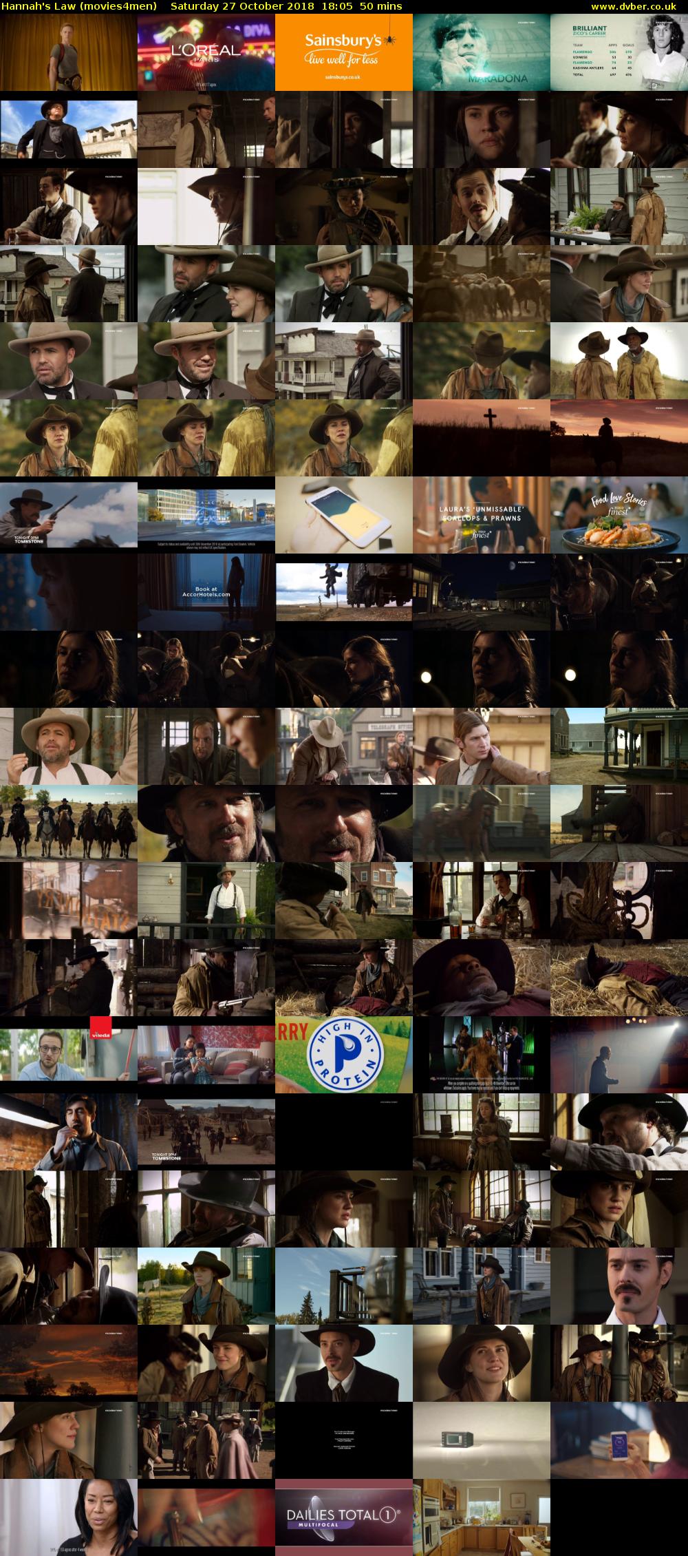 Hannah's Law (movies4men) Saturday 27 October 2018 18:05 - 18:55