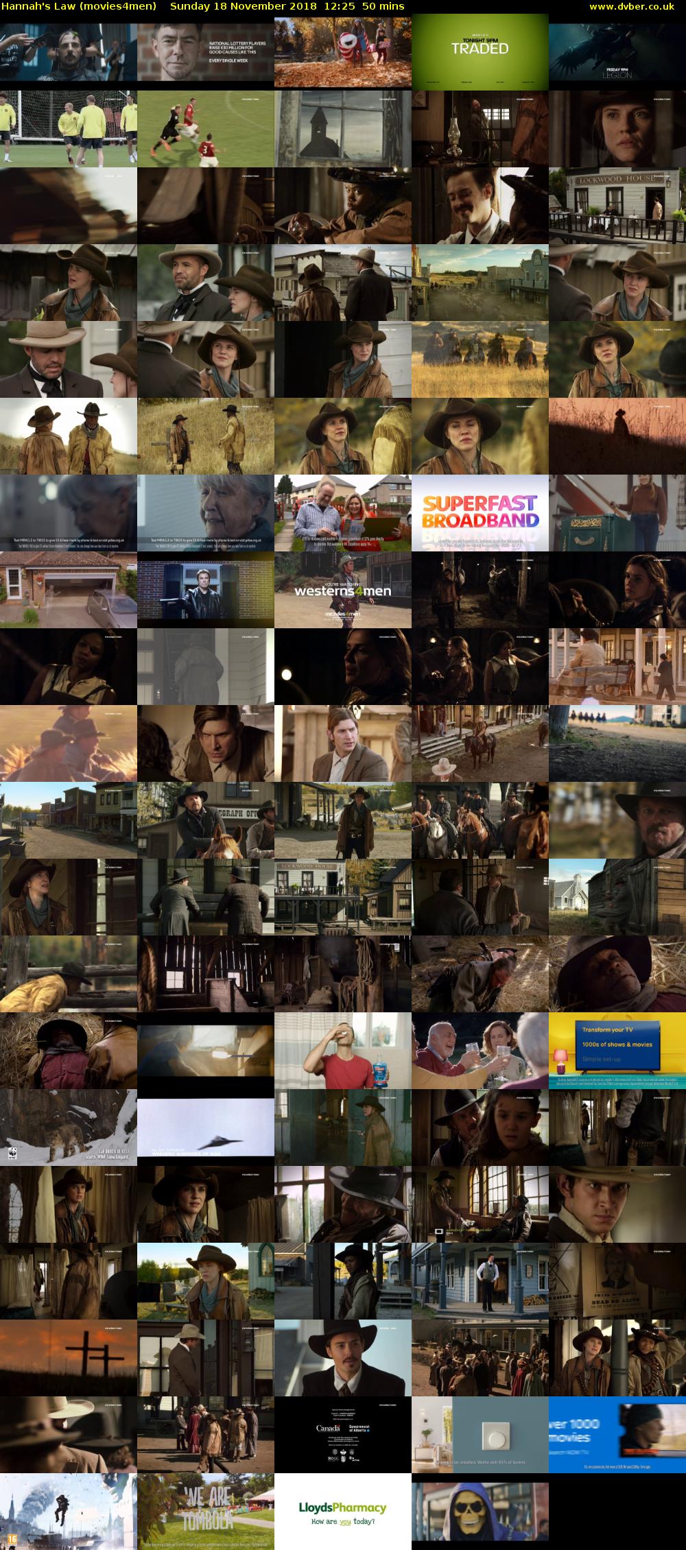 Hannah's Law (movies4men) Sunday 18 November 2018 12:25 - 13:15