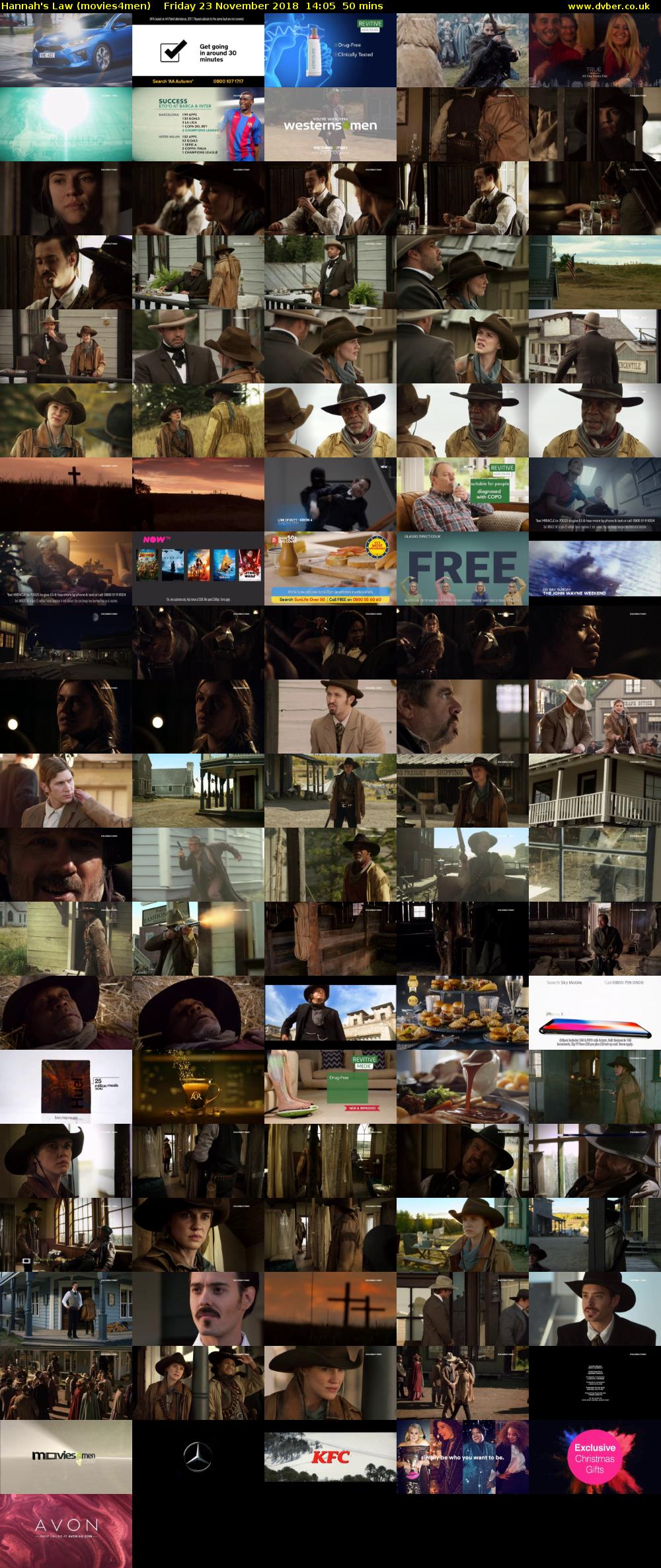 Hannah's Law (movies4men) Friday 23 November 2018 14:05 - 14:55