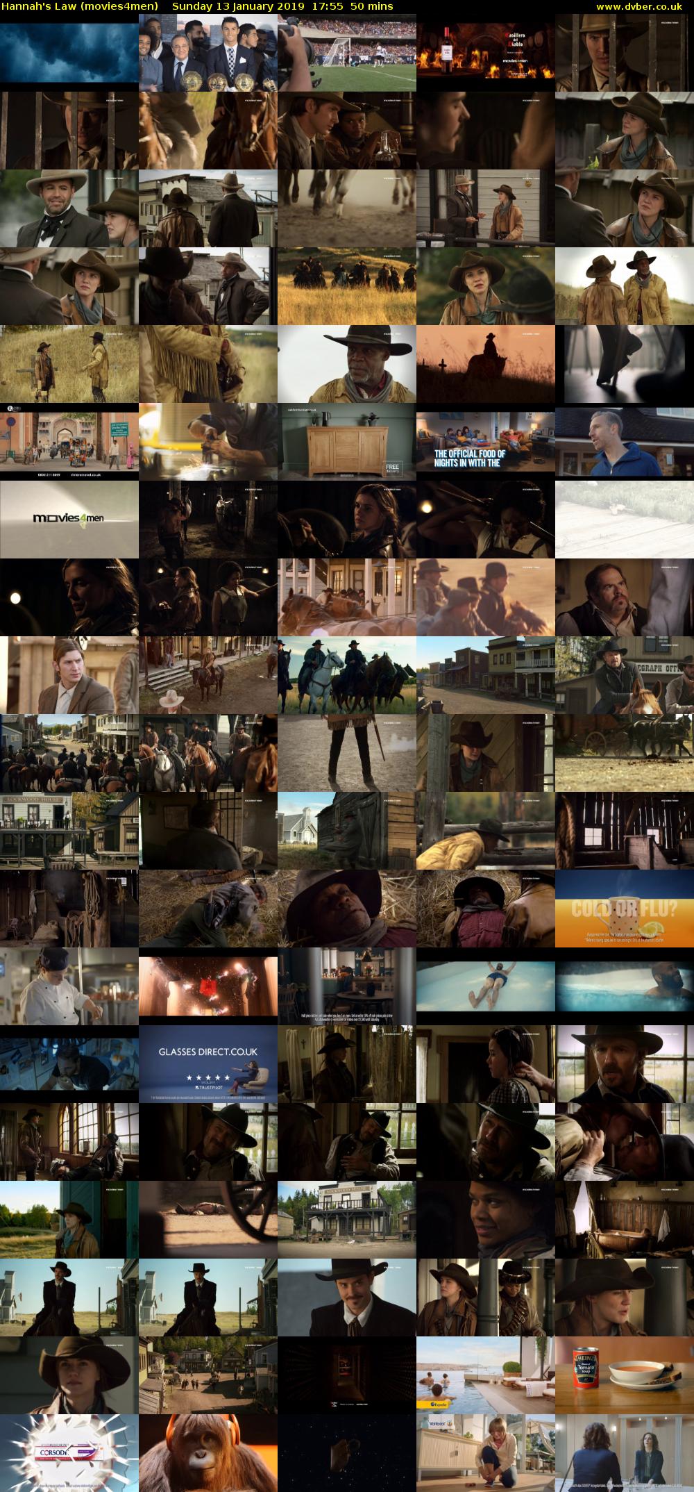 Hannah's Law (movies4men) Sunday 13 January 2019 17:55 - 18:45