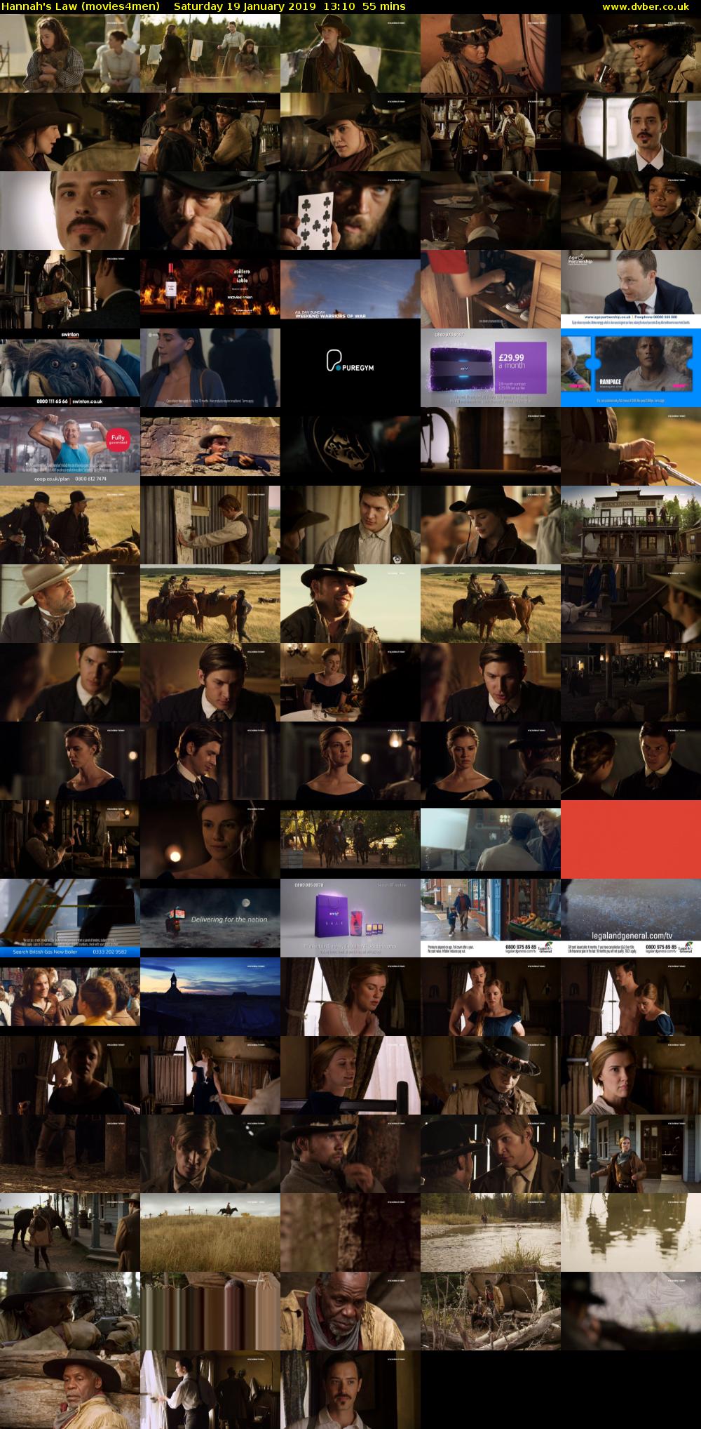 Hannah's Law (movies4men) Saturday 19 January 2019 13:10 - 14:05