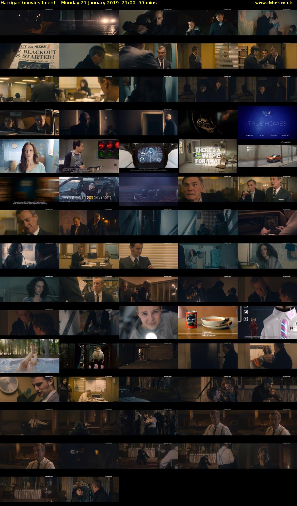 Harrigan (movies4men) Monday 21 January 2019 21:00 - 21:55