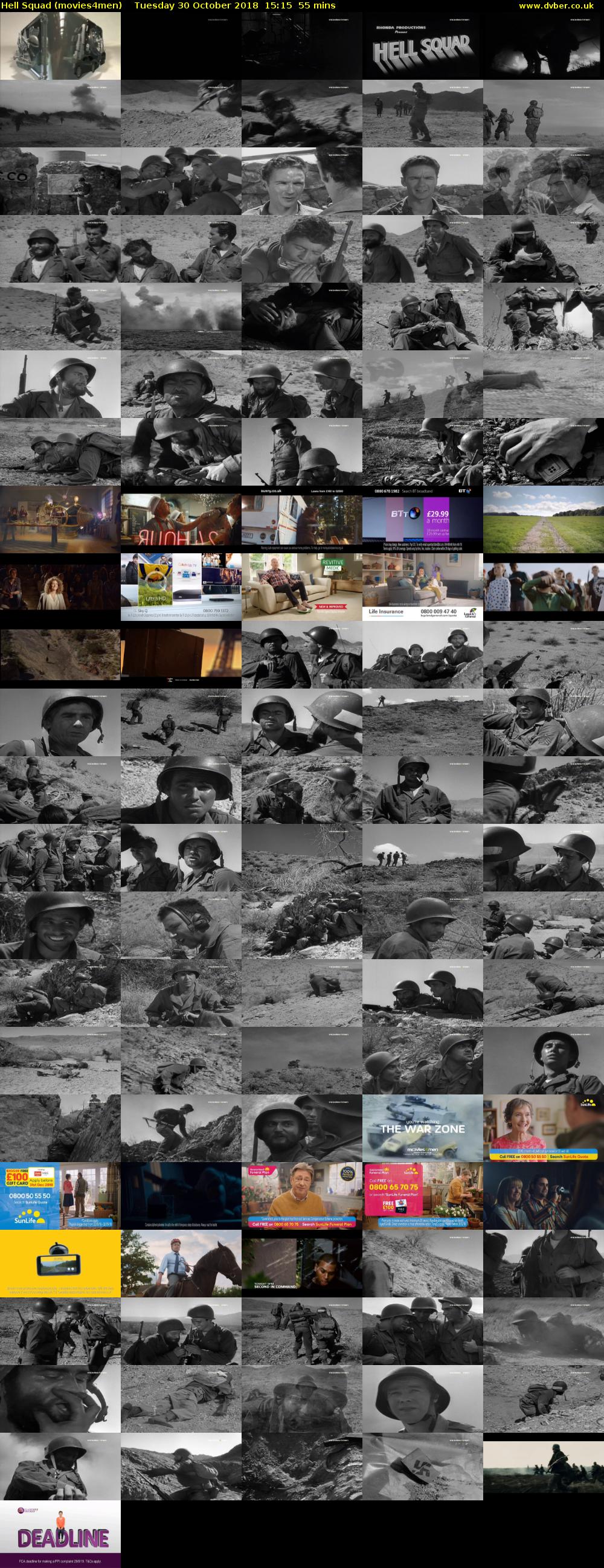 Hell Squad (movies4men) Tuesday 30 October 2018 15:15 - 16:10