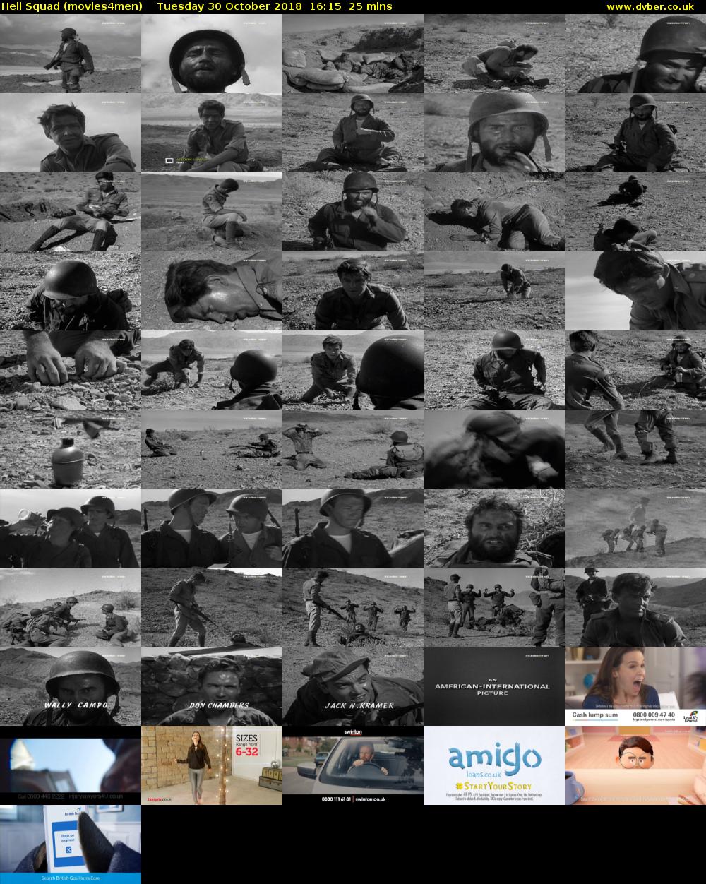 Hell Squad (movies4men) Tuesday 30 October 2018 16:15 - 16:40