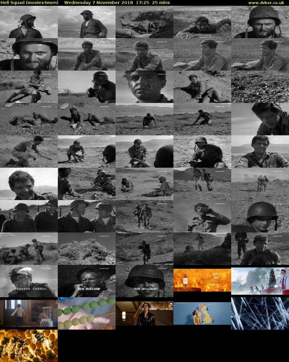 Hell Squad (movies4men) Wednesday 7 November 2018 17:25 - 17:50