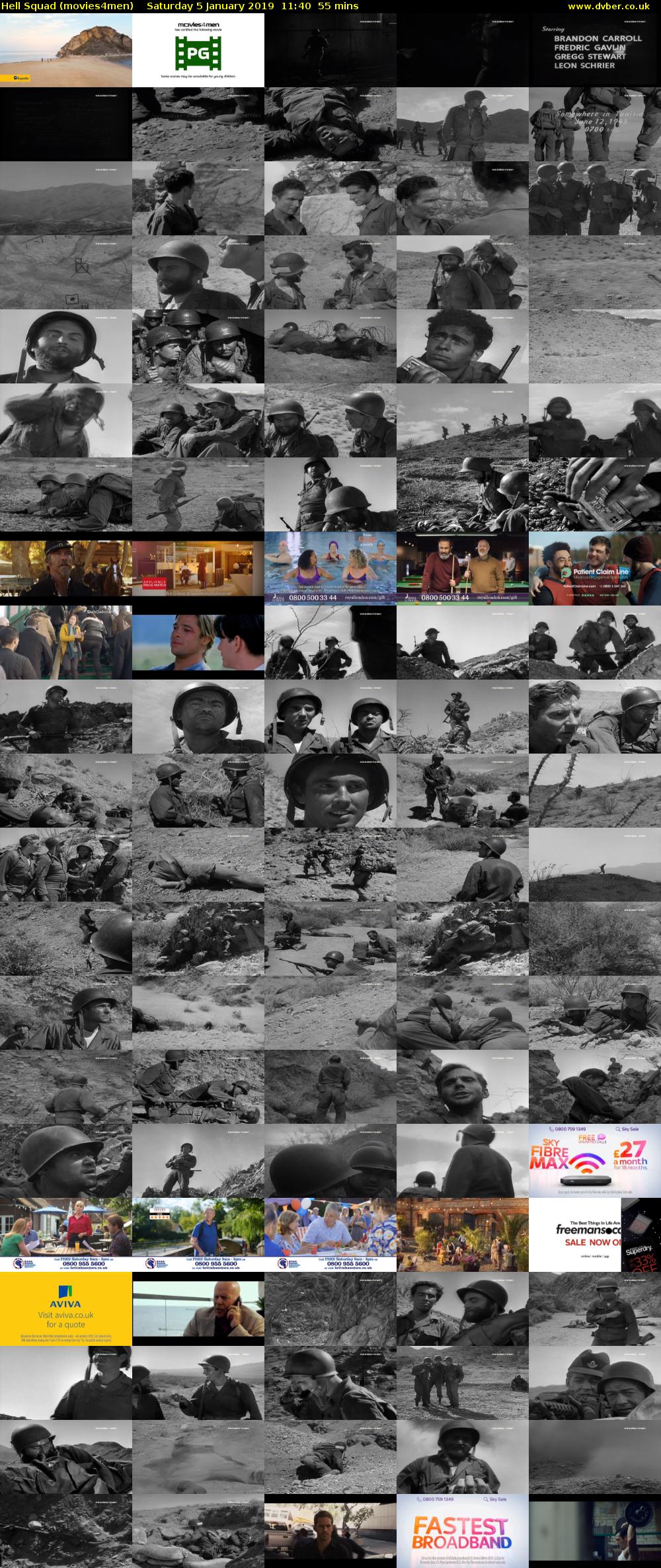 Hell Squad (movies4men) Saturday 5 January 2019 11:40 - 12:35