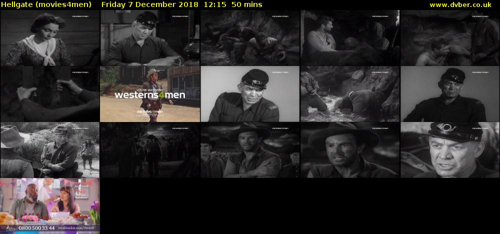 Hellgate (movies4men) Friday 7 December 2018 12:15 - 13:05